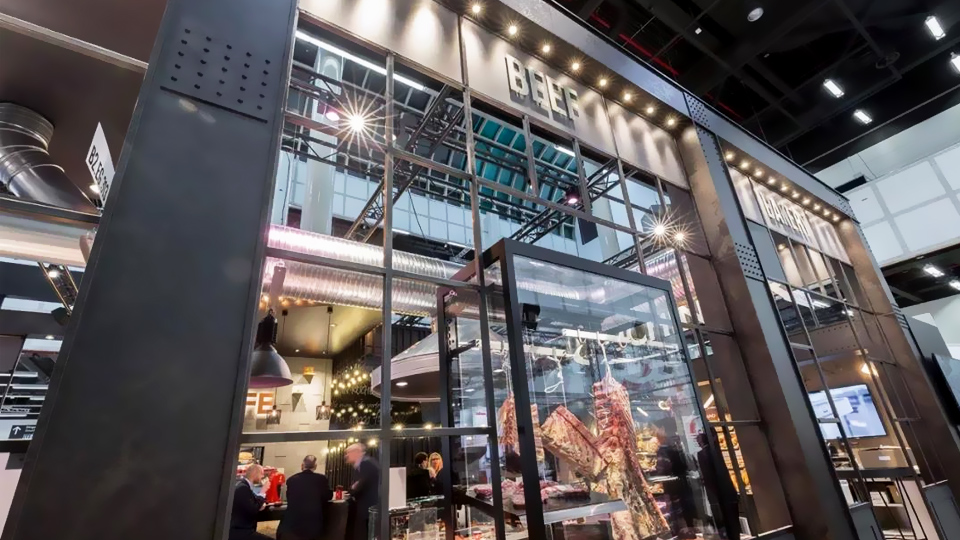 案例 | 愛(ài)格板在食品店面展位的應用